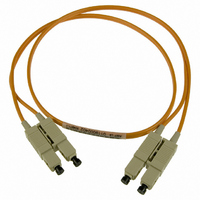 Cable Assembly Fiber Optic 2m Duplex SC to Duplex SC PL-PL