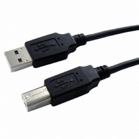 CBL USB A-B CON 3' 28/28 AWG