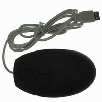 MOUSE WASHABLE OPTICAL USB BLACK
