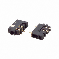 CONN JACK STEREO 4PIN 2.5MM SMD