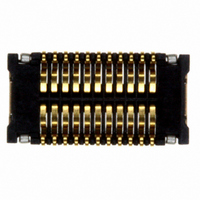 CONN RCPT 0.4MM 22POS DUAL SMD