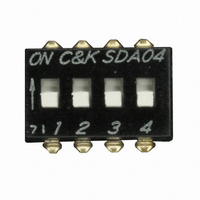 SWITCH DIP TOP SLIDE 4POS SMD