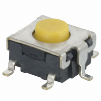 Pushbutton Switch,STRAIGHT,SPST,ON-OFF,SURFACE MOUNT Terminal
