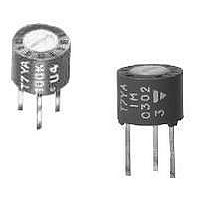 Trimmer Resistors - Single Turn 1/4 ROUND 103