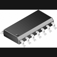 IC, OP-AMP, 17MHZ, 25V/µs, SOIC-14