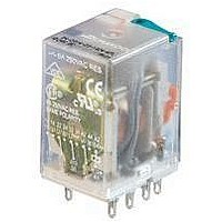 POWER RELAY 4PDT-4CO 120VAC, 6A, PLUG IN