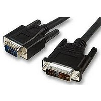 CABLE, DVI-I DUAL LINK TO HDD DB15M, 5M