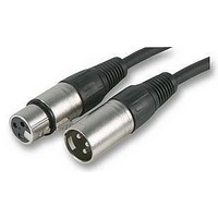 CABLE, XLR M TO F, 15M