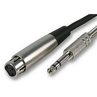 CABLE, XLR P TO JACK 3P P, 1M