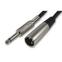 CABLE, XLR P TO JACK 2P P, 5M