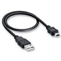COMPUTER CABLE, USB 2.0, 1M, BLACK