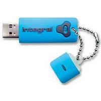 USB DRIVE, SPLASH, BLUE, 2GB