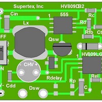 Optical Sensor Development Tools HV809 Demo Brd