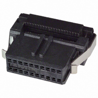 WIRE-BOARD CONN RECEPTACLE 20POS, 1.27MM