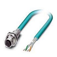 CABLE 4POS M12 SOCKET-CABLE 1M