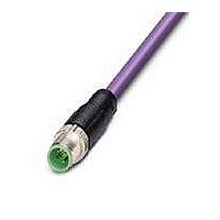 CABLE 5POS M12 PLUG-WIRE 2M