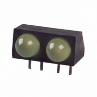 LED 5MM RA 2-WIDE YELLOW PC MNT