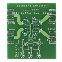 EVAL BOARD FOR THE LMH6560MA