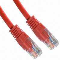 CABLE CAT.5E UNSHIELDED RED 2M