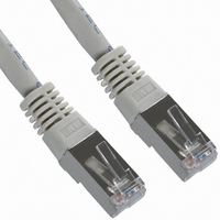 CABLE CAT6 DBL-SHIELDED GRAY 3M