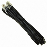 MOD CORD STANDARD 6-4 BLACK 7'