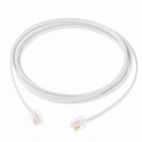 MOD CORD STANDARD 6-4 WHITE 7'