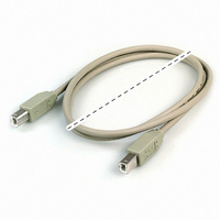 CABLE USB B-B MALE DBL SHIELD 2M