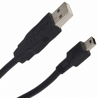 CABLE USB 2.0 A-MINI B 1M BLACK