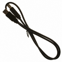 USB CABLE A-B .82M