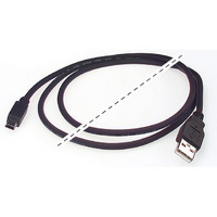 CABLE USB-A TO MINI B 1.8M