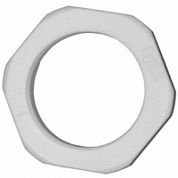 LOCKNUT PG 13 NYLON GRAY