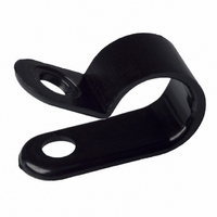 CABLE CLAMP BLACK 3/8"
