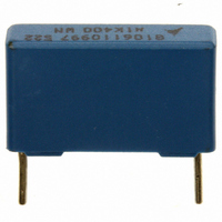 Capacitor,Met Polyester (MYLAR),0.1uF,400VDC,10-% Tol,10+% Tol