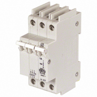 CIRCUIT BRKR 1A 3POLE RAIL MNT