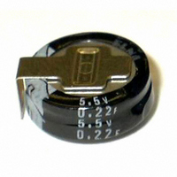 CAP DOUBLE LAYER .33F 5.5V COIN
