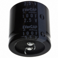 CAP EDLC 100F 2.5V SNAP-IN
