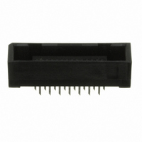 CONN PLUG 1.27MM 30POS GOLD PCB