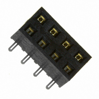 CONN RCPT 2MM 8POS DL GOLD SMD