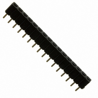 Conn Socket Strip SKT 16 POS 2.54mm Solder ST Thru-Hole