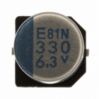 CAP 330UF 6.3V ELECT POLY SMD