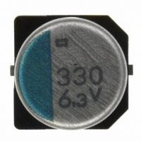 CAP 330UF 6.3V ELECT POLY SMD