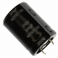 CAP 330UF 250V ELECT TS-HC