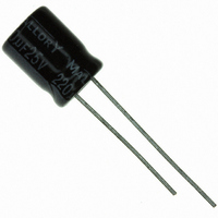 CAP ALUM 220UF 25V ELECT RAD