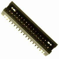 CONN HDR 1.27MM 34POS GOLD SMD