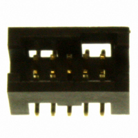 CONN HDR 1.27MM 10POS GOLD SMD