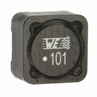 INDUCTOR POWER 100UH 2.2A SMD
