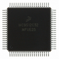 IC MCU 32K FLASH 25MHZ 80-QFP