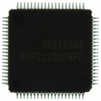 IC R8C/2D MCU FLASH 80-LQFP