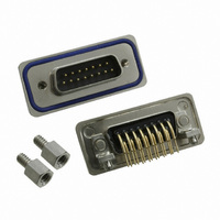 CONN DSUB PLUG 15POS R/A IP67