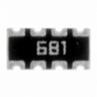 RES ARRAY 680 OHM 8TRM 4 RES SMD